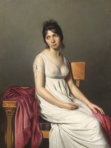 Ritratto di una giovane donna in bianco, c. 1798